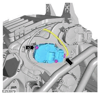 Distribution Motor - Right Front Face/Feet